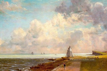  Constable Malerei - Harwich Leuchtturm Romantische Landschaft John Constable Strand